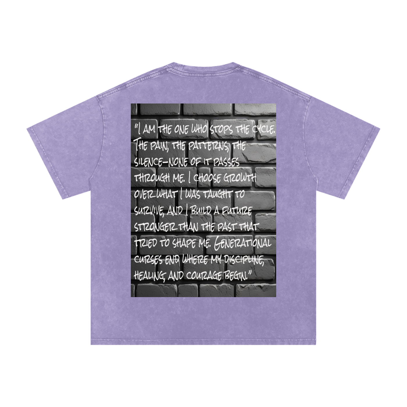 "generational curses" oversized t-shirt