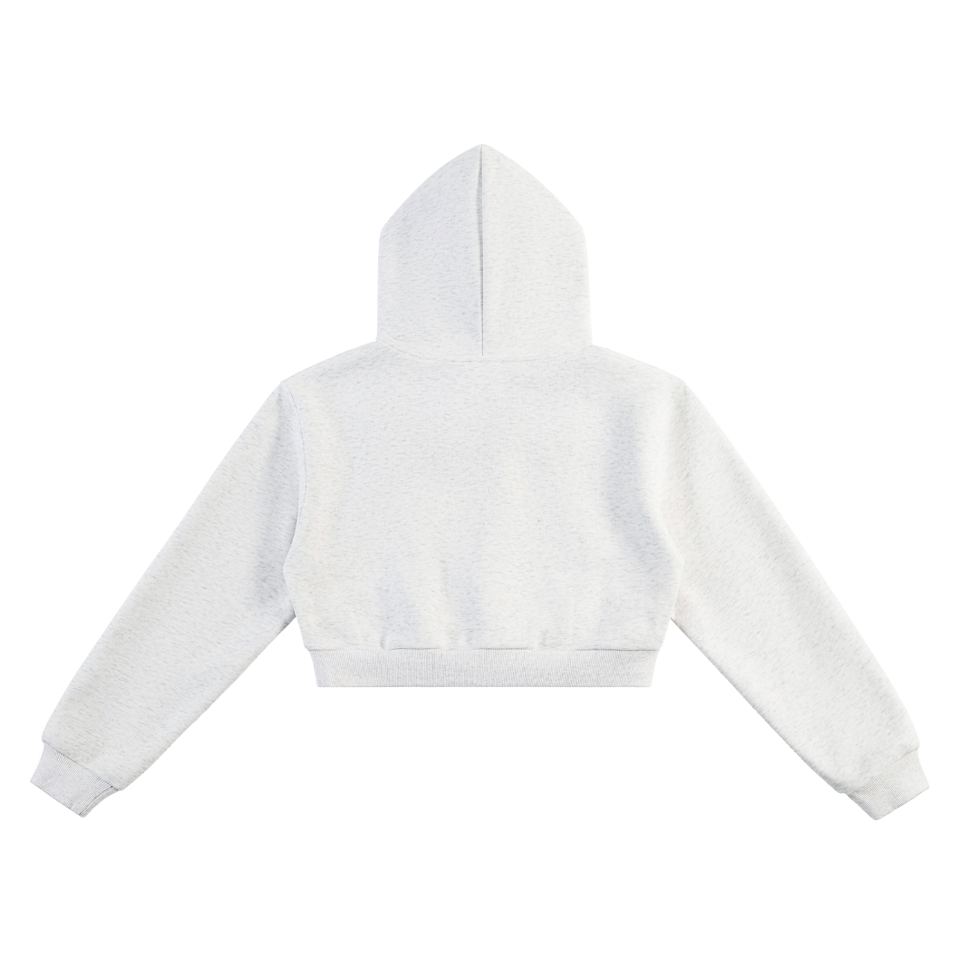 "chill society" cropped hoodie