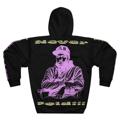 Unisex Hoodie - Never Fold Truth Loyalty Message Pullover