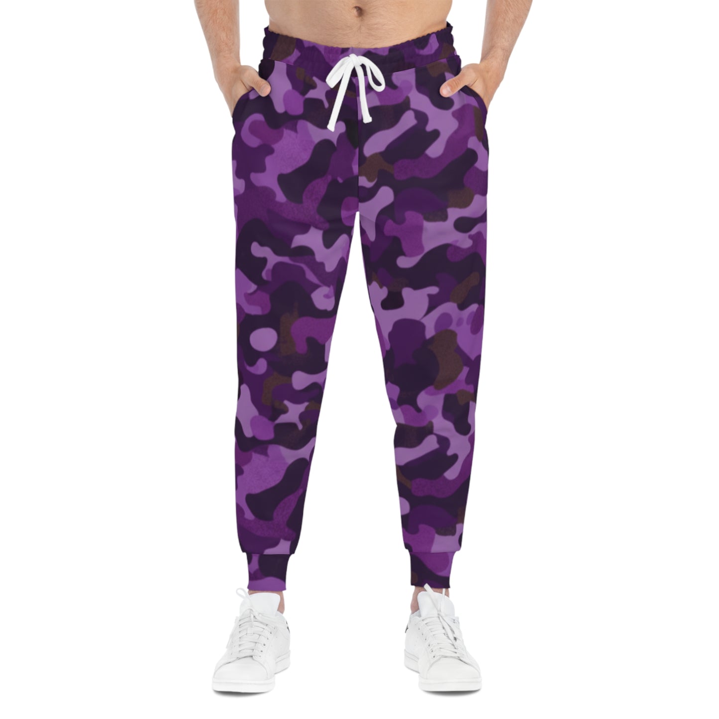 purple camo "aoi hoshi" joggers