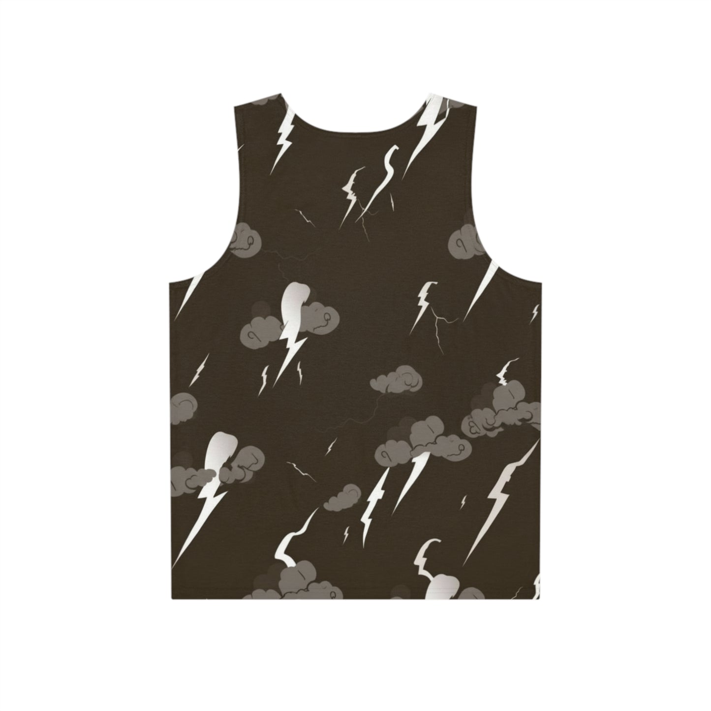 storm clouds lightning tank top