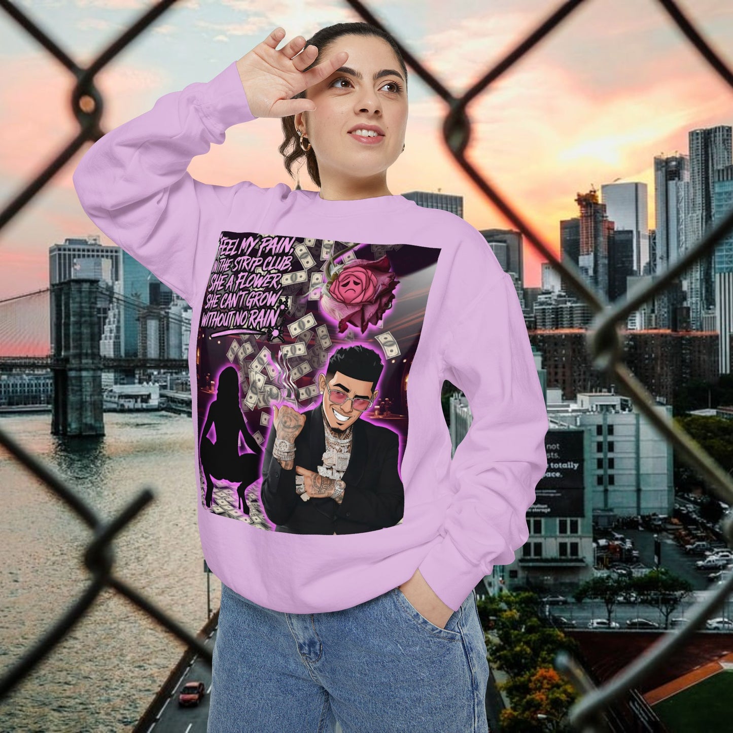 urban graphic t-shirt: fresh style & qr code