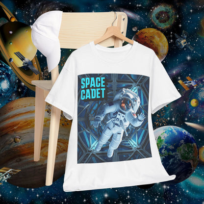 Space Cadet T-Shirt Astronaut Graphic | Chill Society Space Tee | Unisex Astronaut Streetwear Shirt | Graphic Space T-Shirt | Casual Space Crew Tee