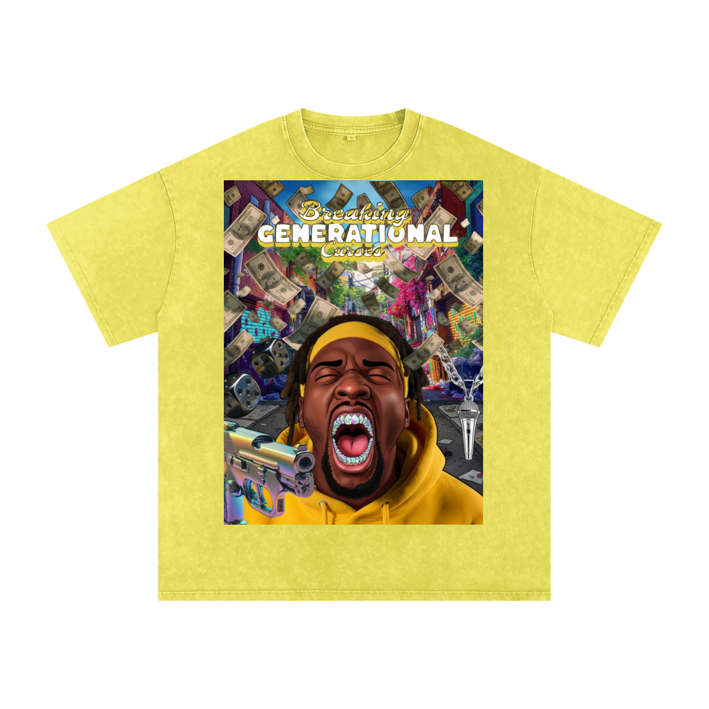 "generational curses" oversized t-shirt