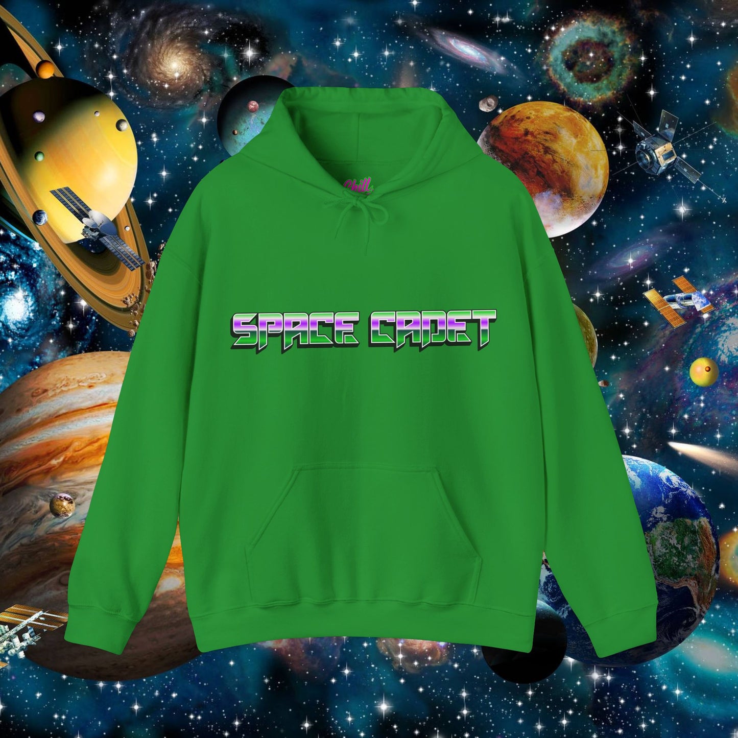 space street hoodie retro sci-fi | chill society space hoodie | unisex sci-fi pullover | retro streetwear hoodie | space graphic unisex hoodie