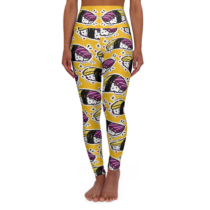 Sushi Lovers High Waisted Yoga Leggings