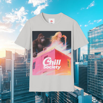 Chill Society T-Shirt — Relaxed Vibes Graphic Tee