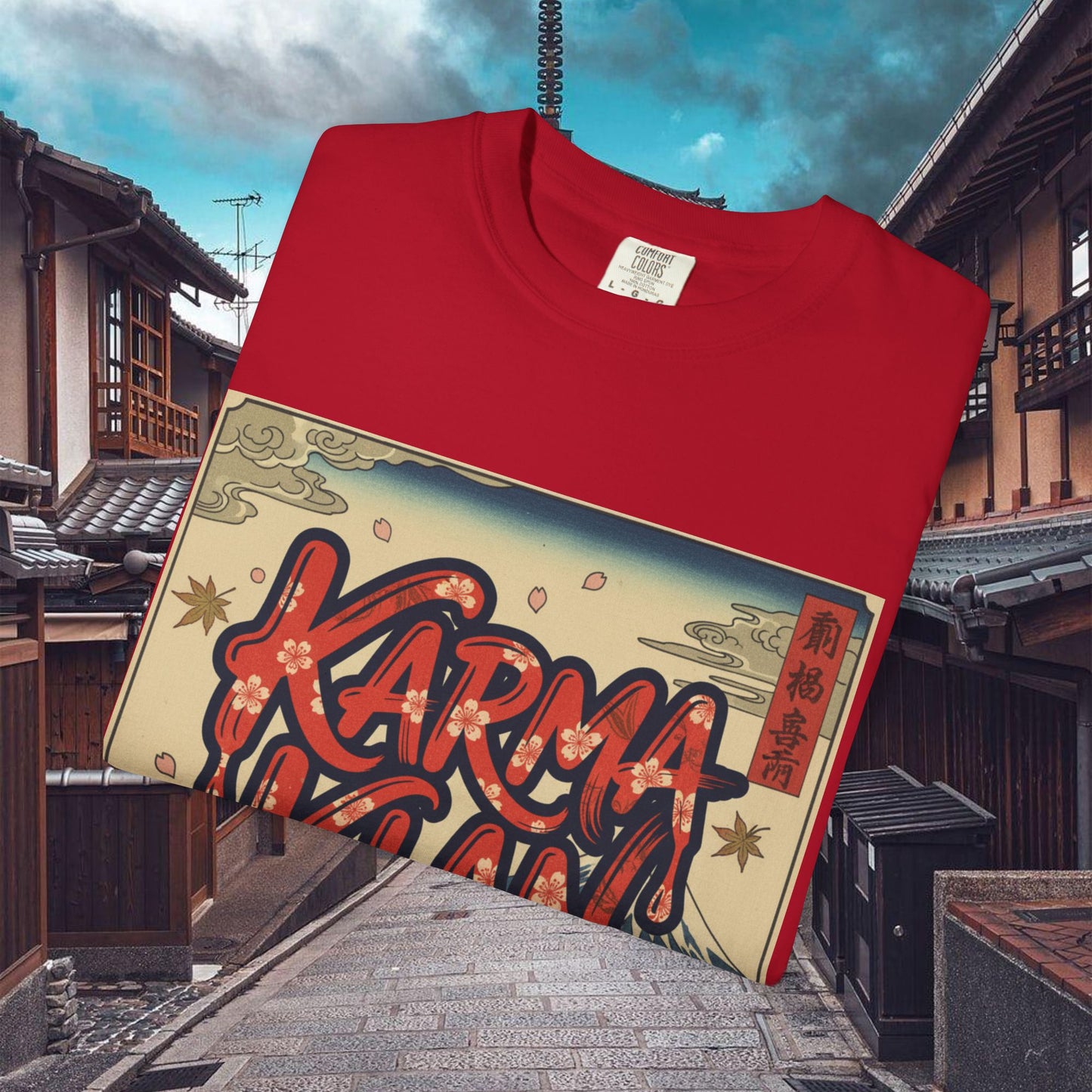 karma klan tee justice | chill society karma tee | justice graphic t-shirt | unisex karma streetwear tee | karma klan casual tee