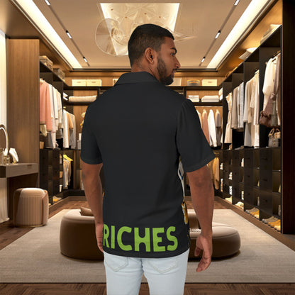 "Riches" Hawaiian Camp Shirt