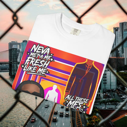 Urban Graphic T-Shirt: Fresh Style & QR Code