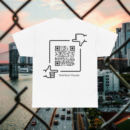 Urban Graphic T-Shirt: Fresh Style & QR Code