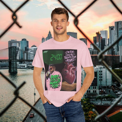 Urban Graphic T-Shirt: Fresh Style & QR Code