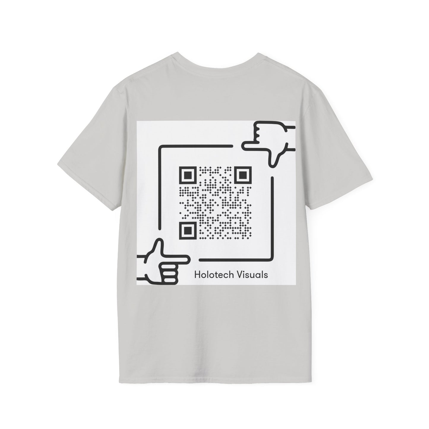 graphic tee — 'i smile while they stare and hate' tattooed rider