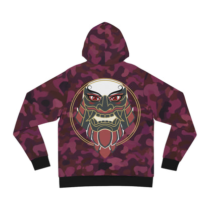 Maroon Camo "Aoi Hoshi" Oni Hoodie