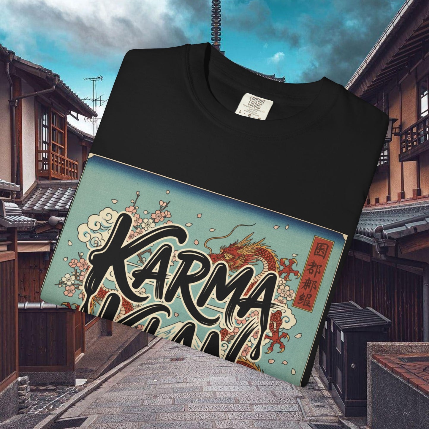 karma klan tee destiny | chill society karma tee | destiny graphic t-shirt | unisex karma streetwear tee | karma klan casual tee