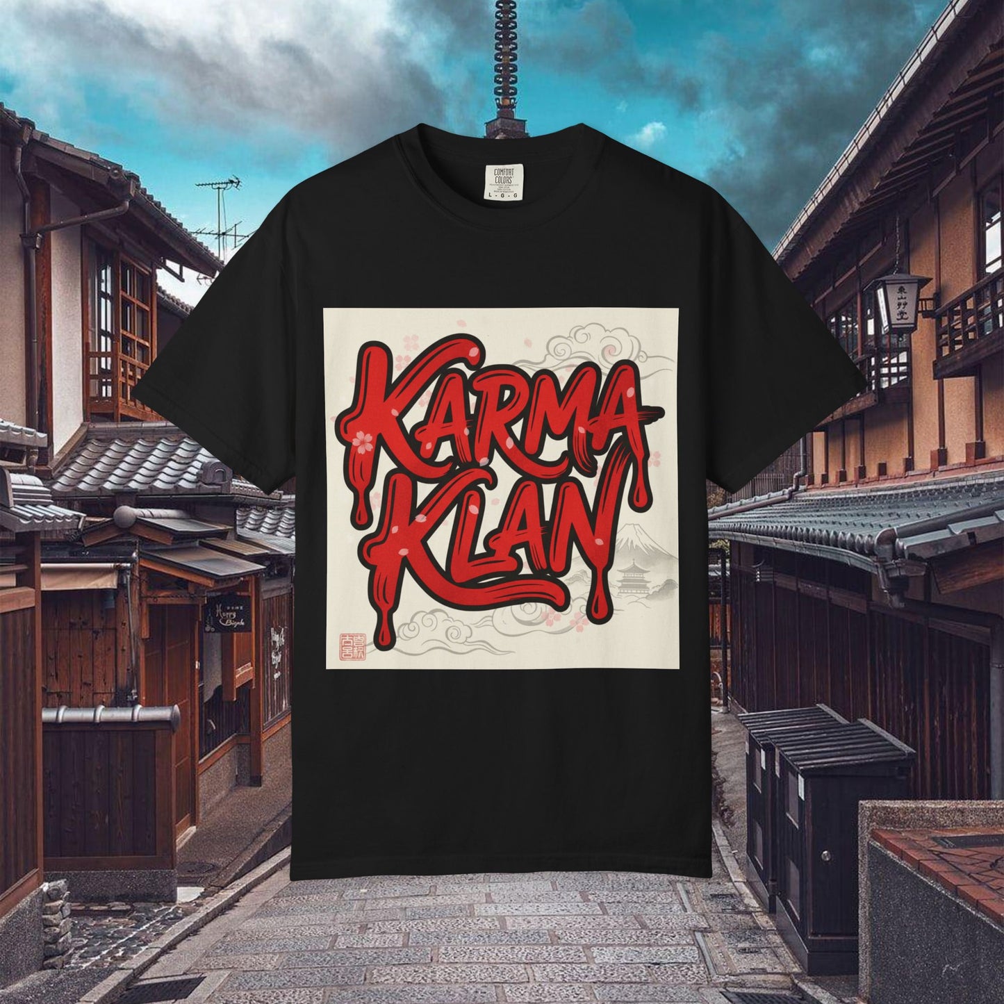 karma klan tee forgiveness | chill society karma tee | forgiveness graphic t-shirt | unisex karma streetwear tee | karma klan casual tee