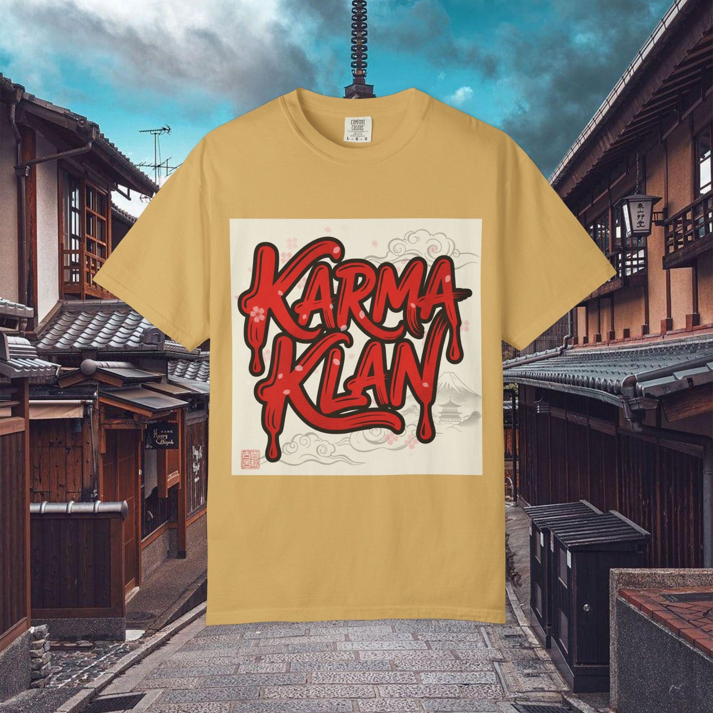 karma klan tee forgiveness | chill society karma tee | forgiveness graphic t-shirt | unisex karma streetwear tee | karma klan casual tee