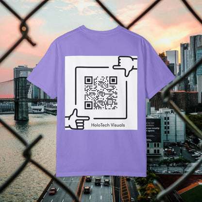 Urban Graphic T-Shirt: Fresh Style & QR Code
