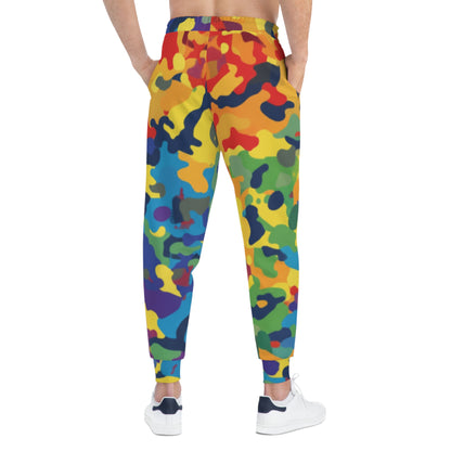 Colorful Camo "Aoi Hoshi" Joggers