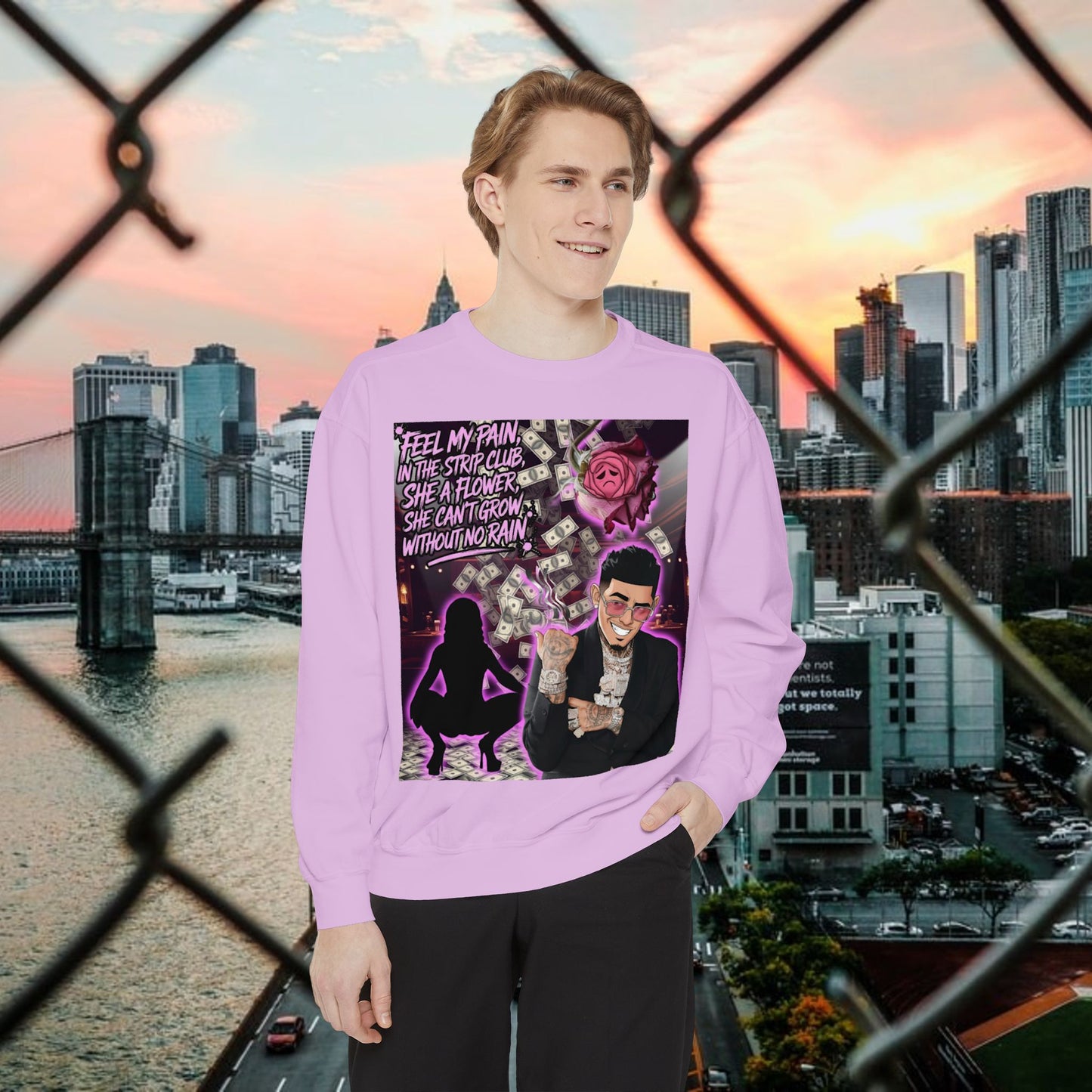 urban graphic t-shirt: fresh style & qr code