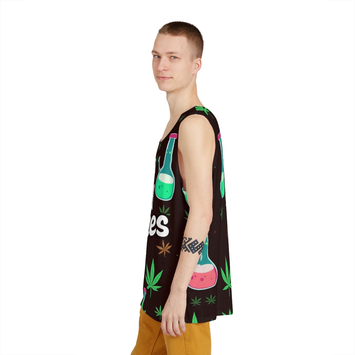 cannabis bong tank top