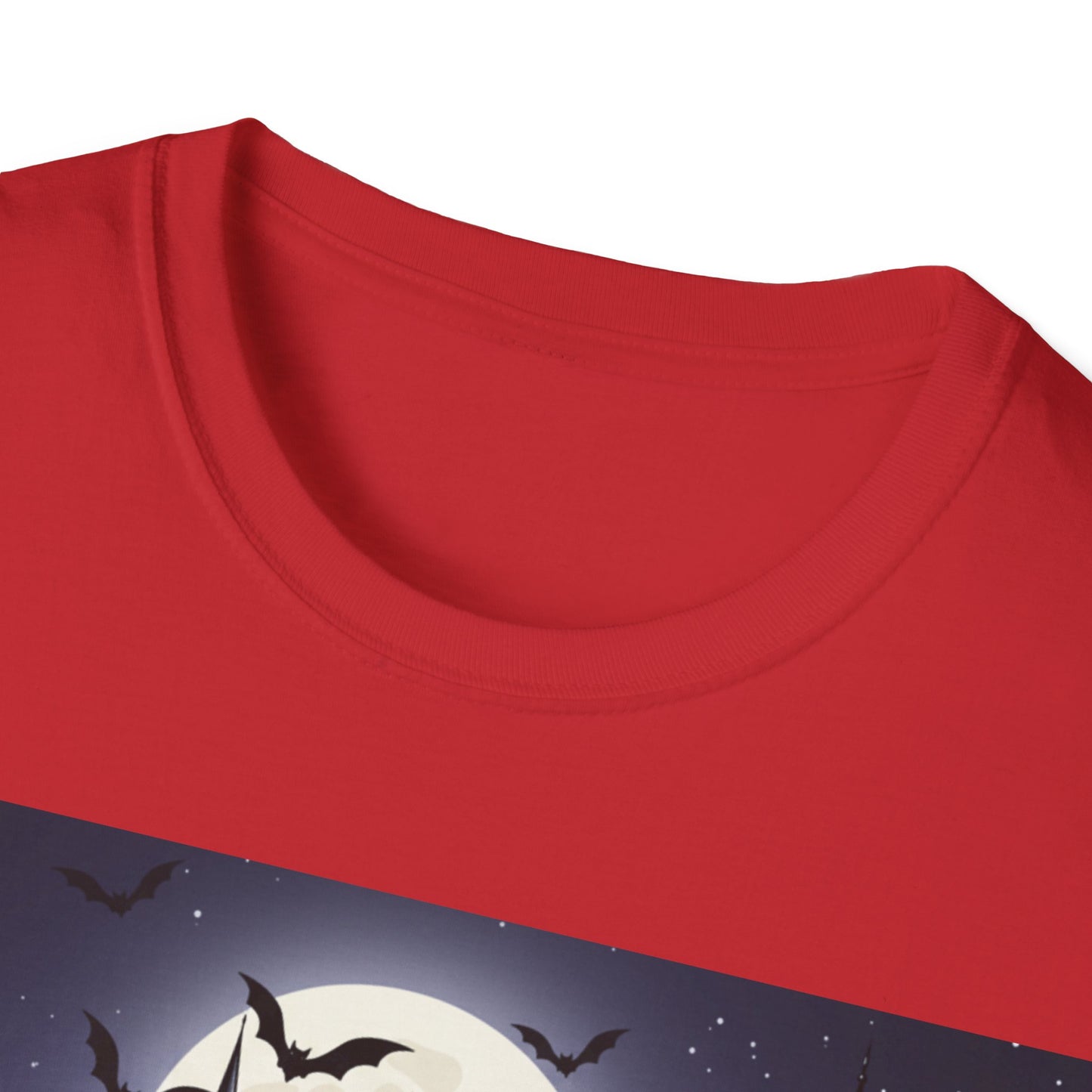 vampire night t-shirt — gothic moonlit graphic tee