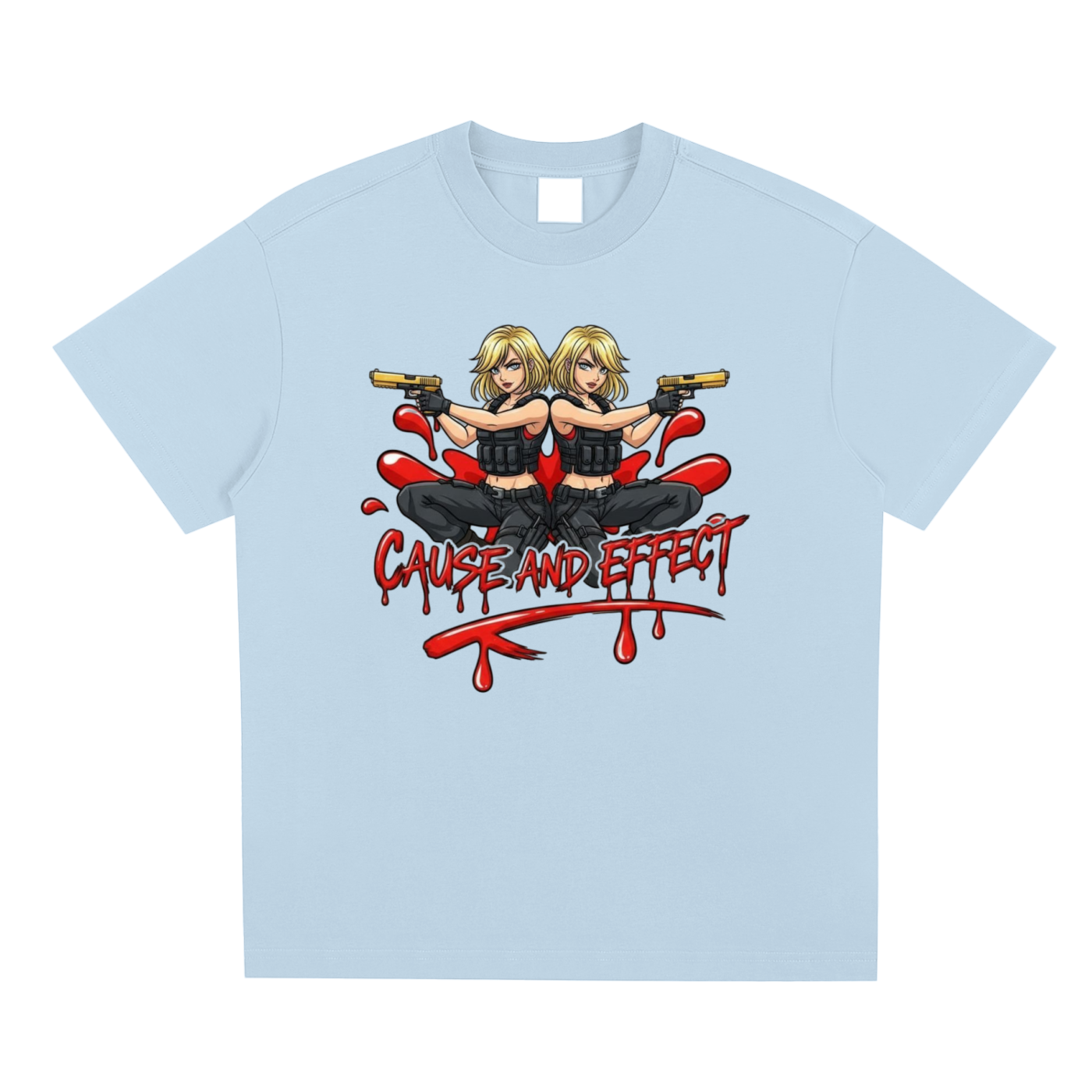 karma klan "cause and effect" t-shirt