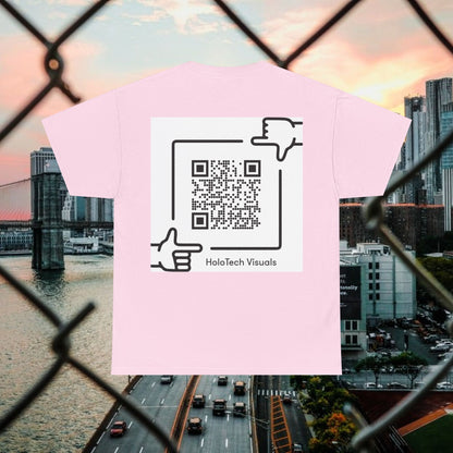 Urban Graphic T-Shirt: Fresh Style & QR Code