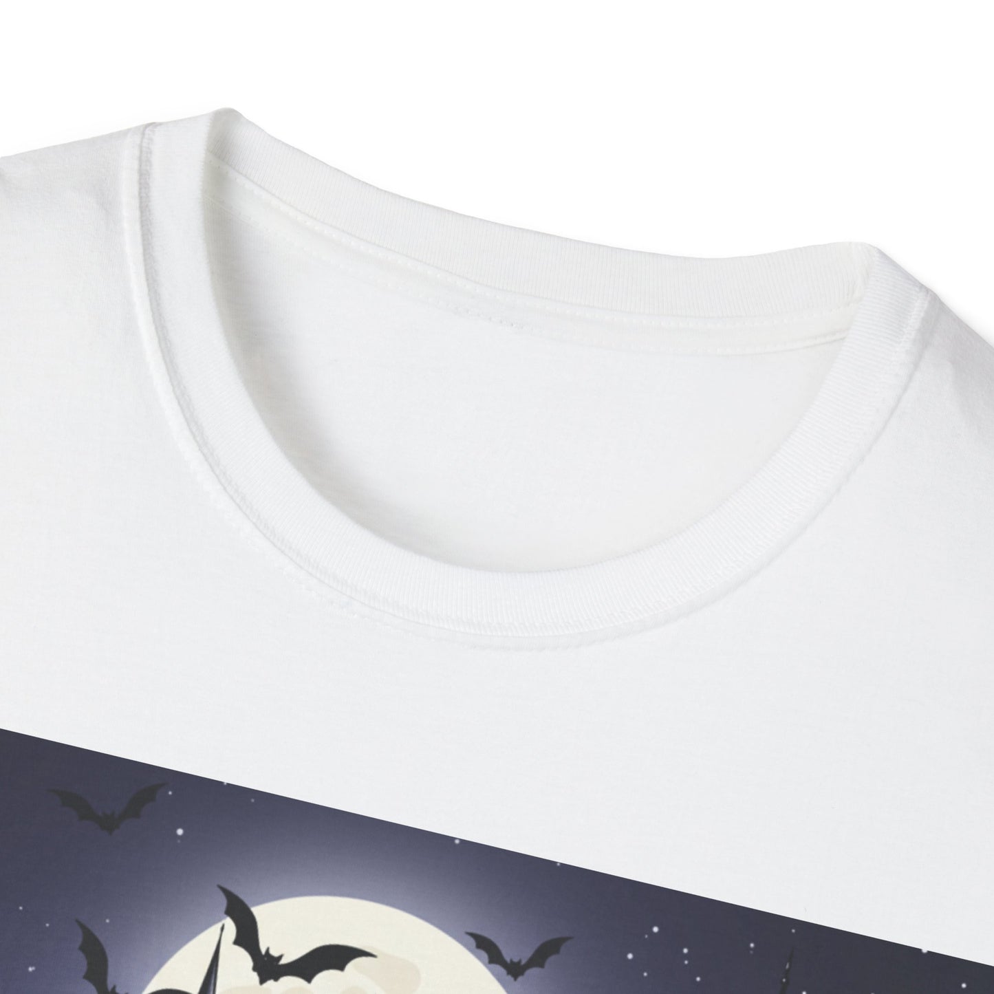 vampire night t-shirt — gothic moonlit graphic tee