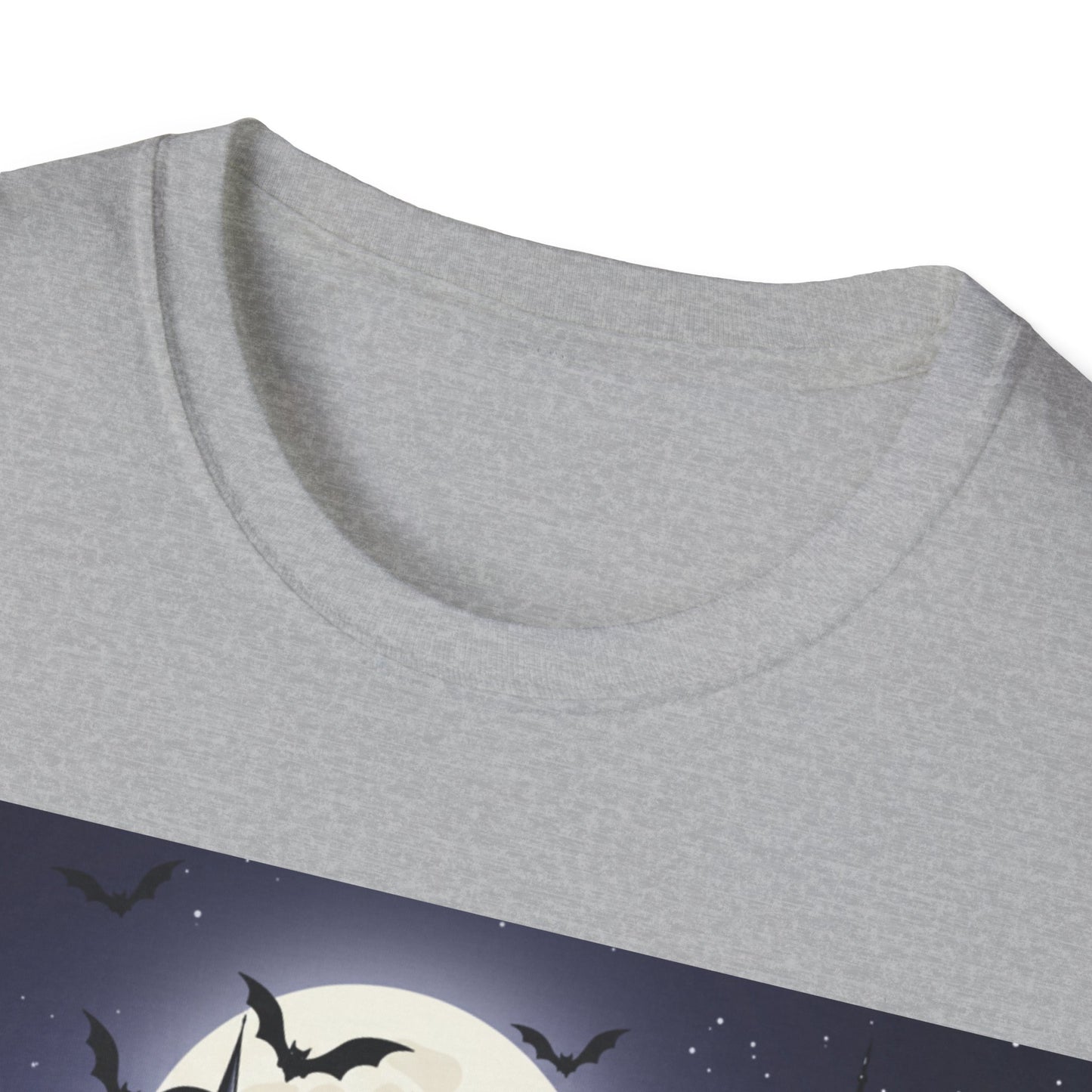 vampire night t-shirt — gothic moonlit graphic tee
