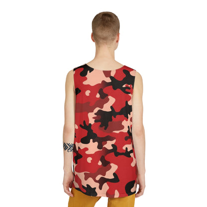 Red Camo Men's Tank Top