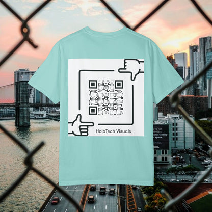 Urban Graphic T-Shirt: Fresh Style & QR Code