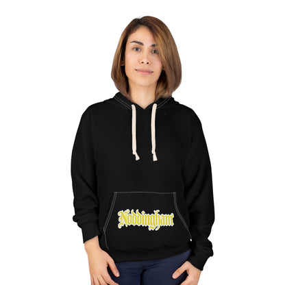 NoddingHam Medieval Knight Pullover Hoodie — Vintage Crusader Graphic Hooded Sweatshirt