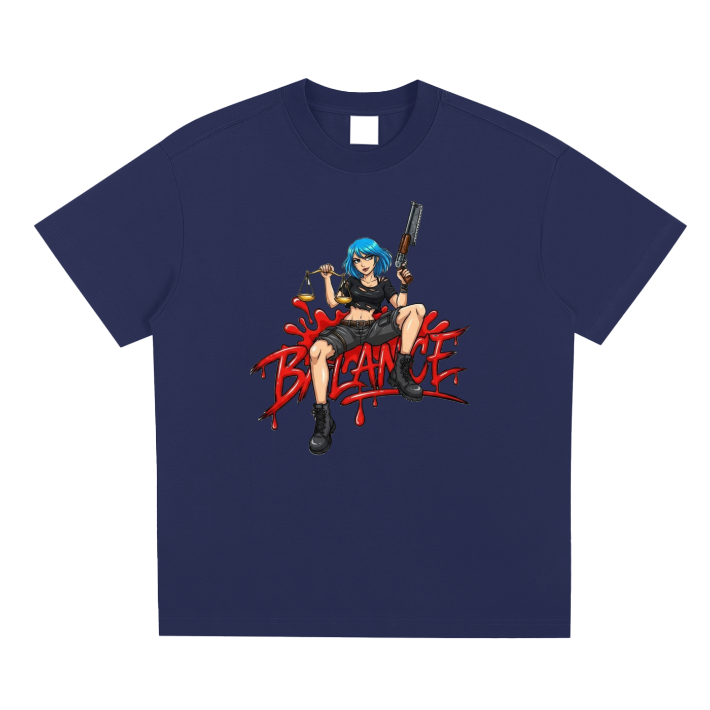 karma klan "balance" t-shirt