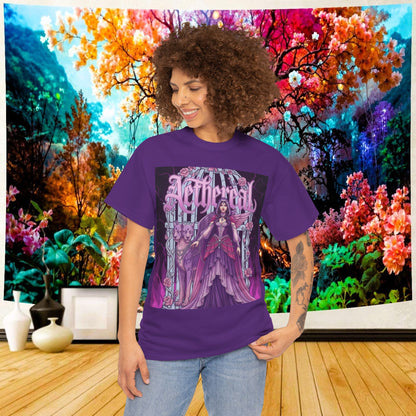 Aetherial Dream Tee Mystical Vibes | Chill Society Mystical Tee | Aetherial Graphic Shirt | Mystical Vibes Unisex Tee | Dream Inspired Streetwear Tee