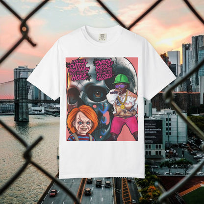 Urban Graphic T-Shirt Fresh Style | Chill Society QR Code Tee | Unisex Streetwear T-Shirt | Modern Urban Graphic Tee | Fresh Style Casual Graphic Tee