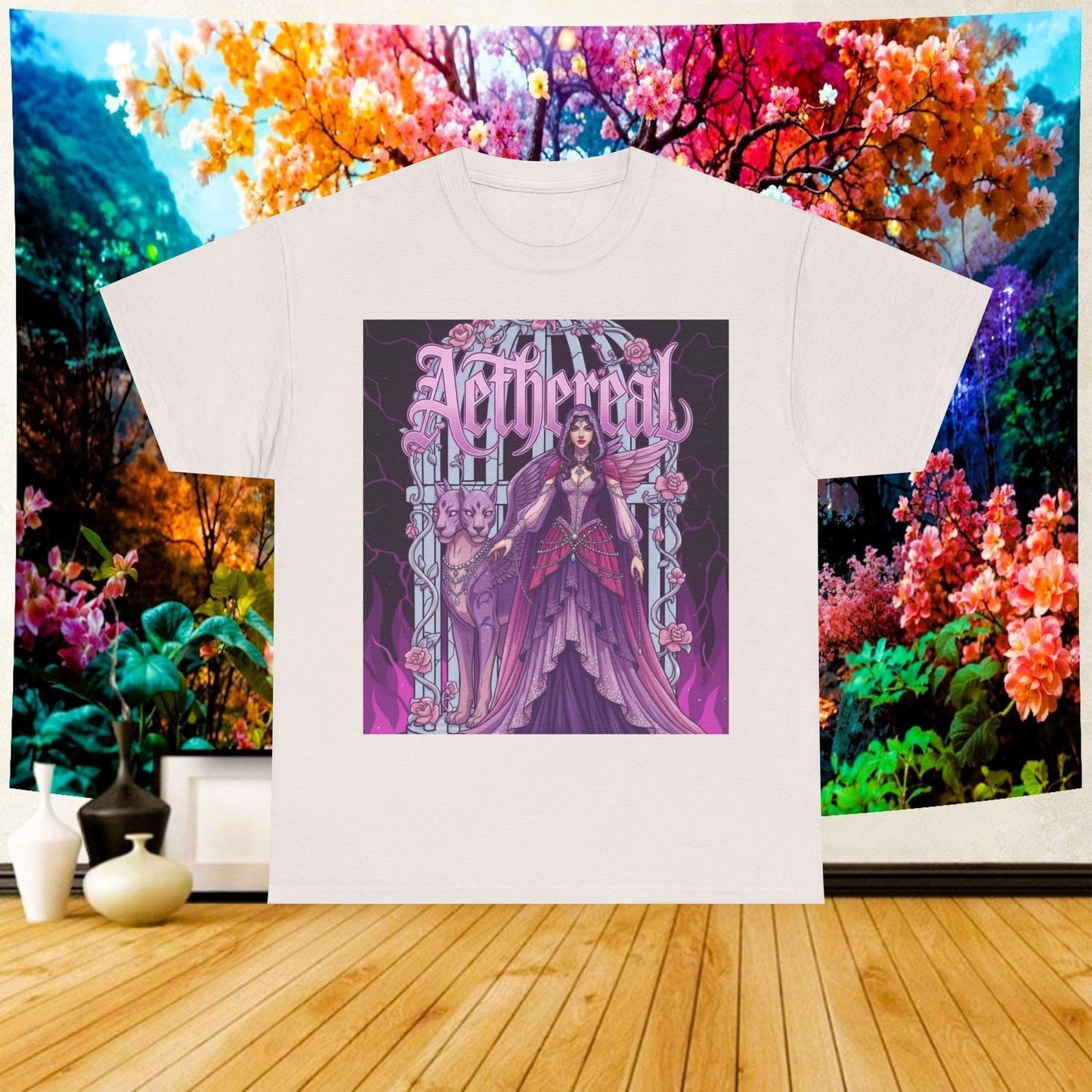aetherial dream tee mystical vibes | chill society mystical tee | aetherial graphic shirt | mystical vibes unisex tee | dream inspired streetwear tee
