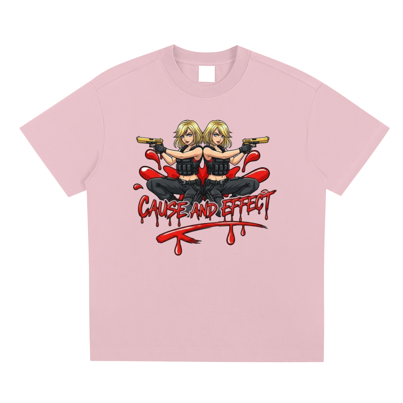 karma klan "cause and effect" t-shirt